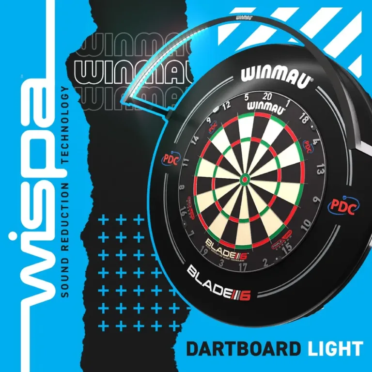 Oswietlenie LED Winmau Wispa dartboard light 4101