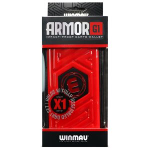Etui Winmau Armor G1 czerwone 8347 opakowanie