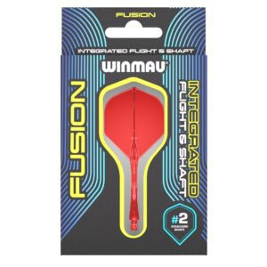 Shaftopiorka Winmau Fusion nr 2 czerwone opakowanie 1
