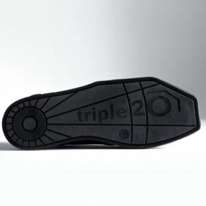Schuhe für Darts Triple20 shoes leather black podeszwa