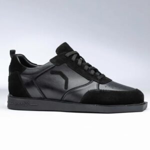 Schuhe do gry w darta Triple20 shoes leather black