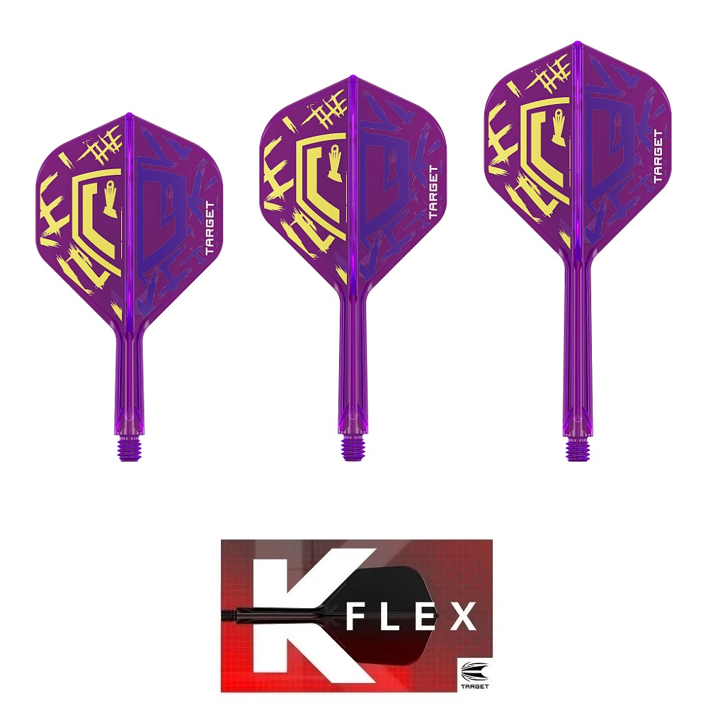System Target K Flex Luke Littler WC fialová n02