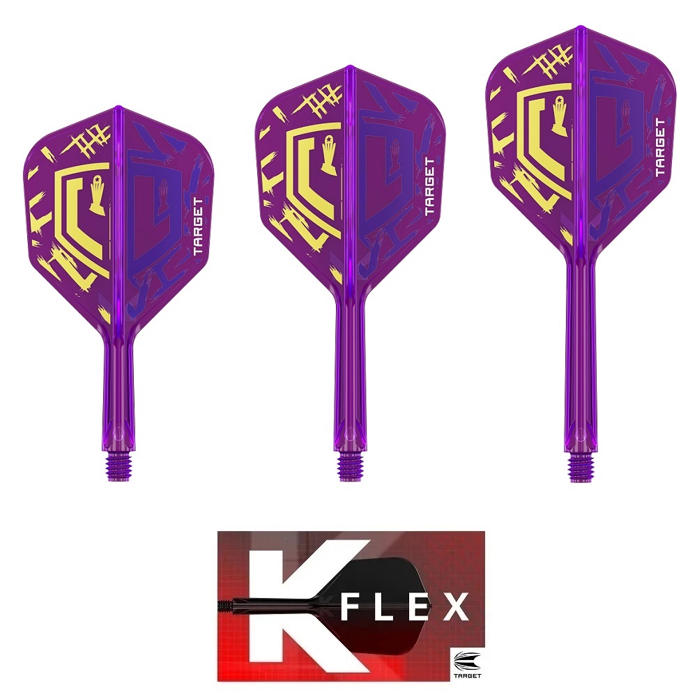 System Target K Flex Luke Littler WC fioletowy n06