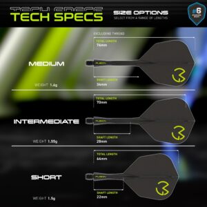 Winmau Fusion MVG n06 długości
