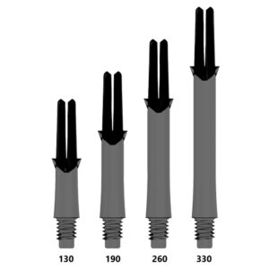 Shafty L Style L shaft straight locked przydymione