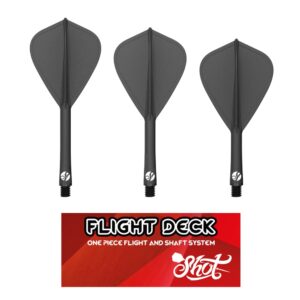 System Shot Flight Deck kite czarne