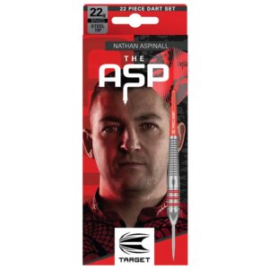 Lotki rzutki Target Nathan Aspinall brass 170032 opakowanie