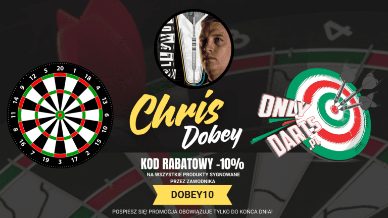 chris dobey kod rabatowy onlydarts pl