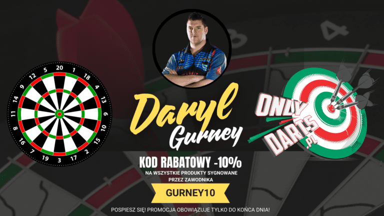 daryl gurney kod rabatowy onlydarts pl