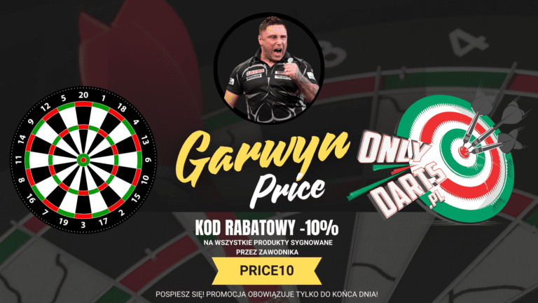 gerwyn price kod rabatowy onlydarts pl