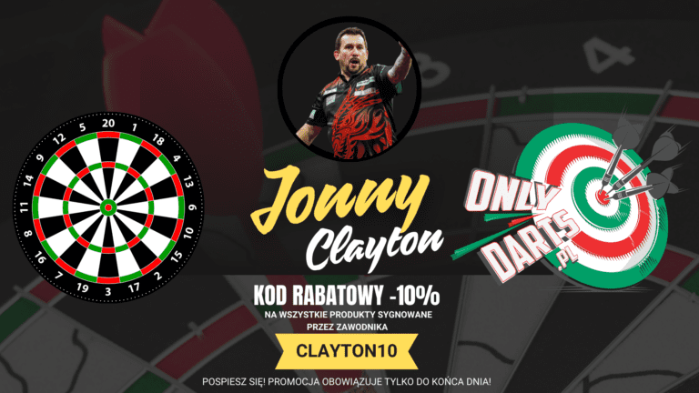 jonny clayton kod rabatowy onlydarts pl