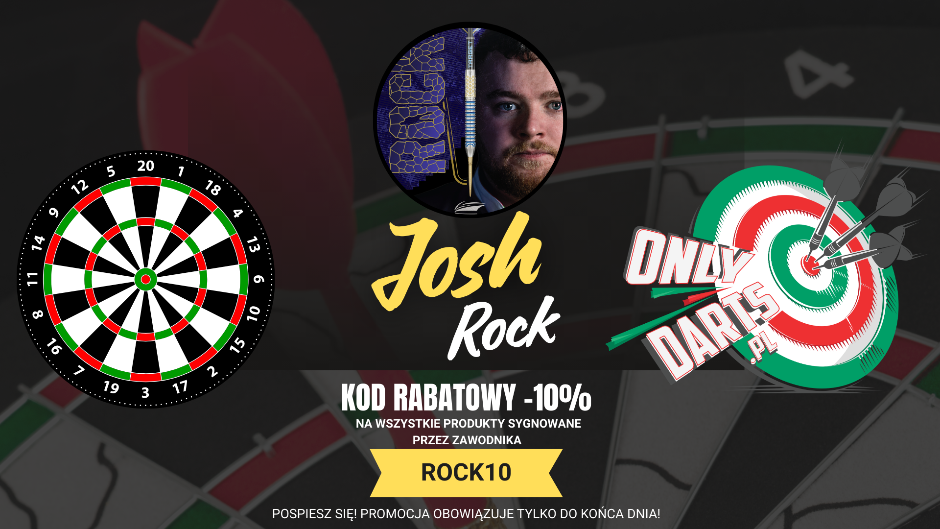 josh rock kod rabatowy onlydarts pl