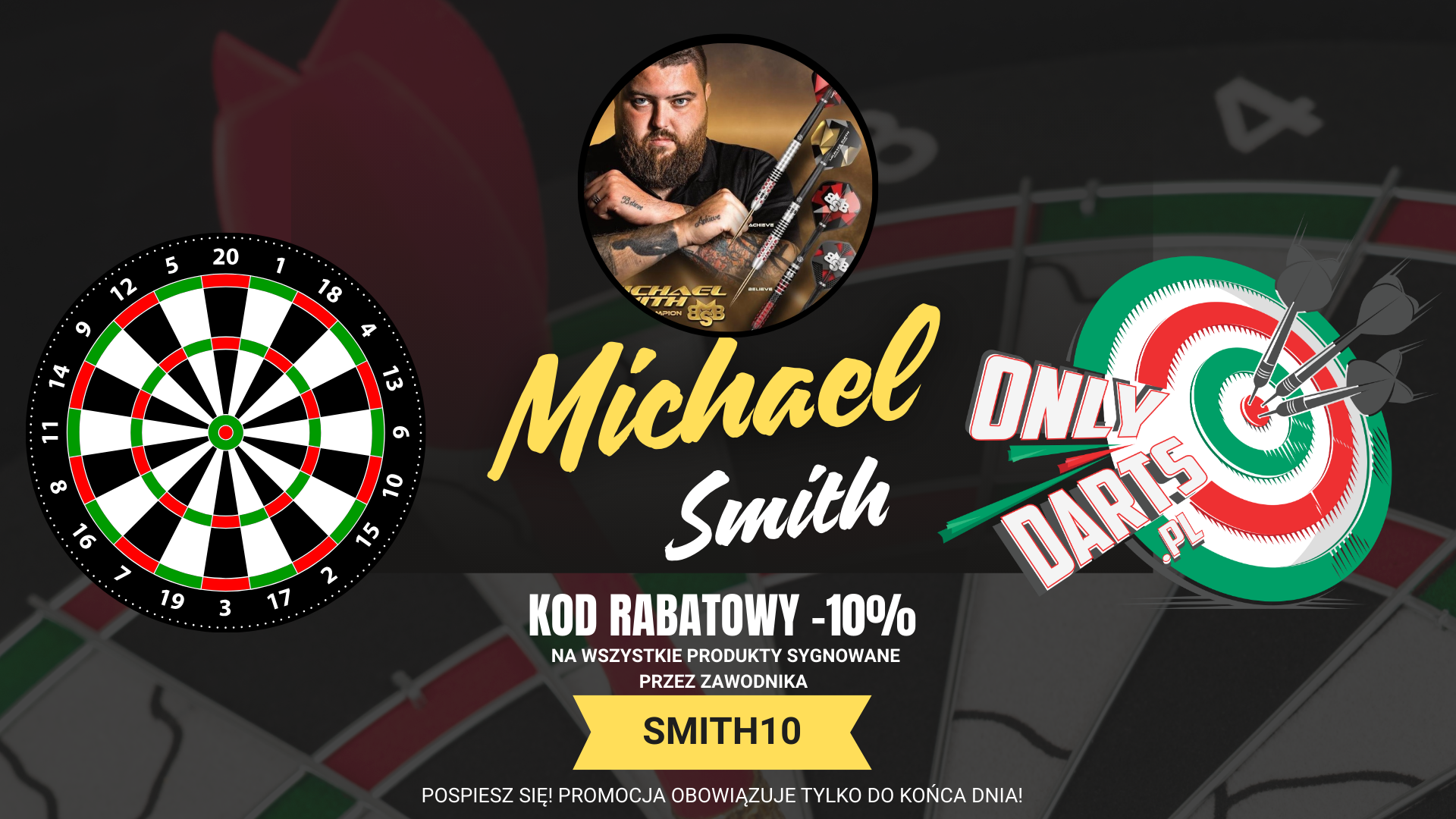 Michael Smith - Październik z Zawodnikiem w OnlyDarts.pl