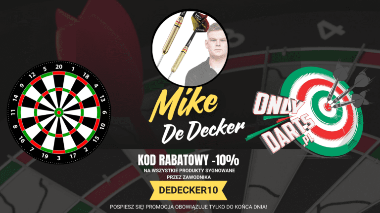 mike de decker kod rabatowy onlydarts pl
