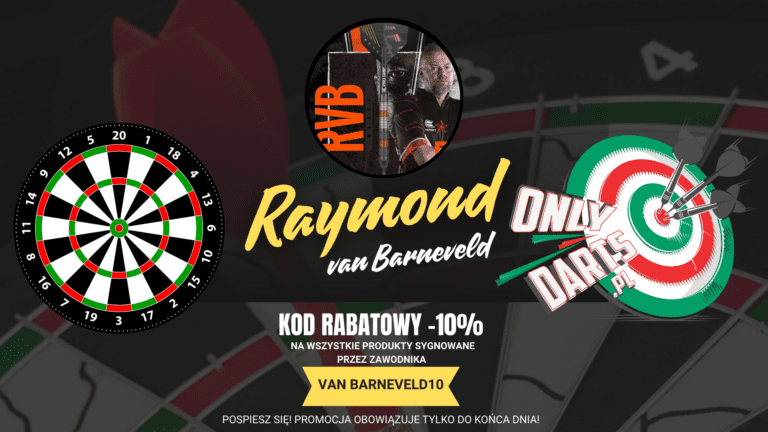 raymond van barneveld kod rabatowy onlydarts pl