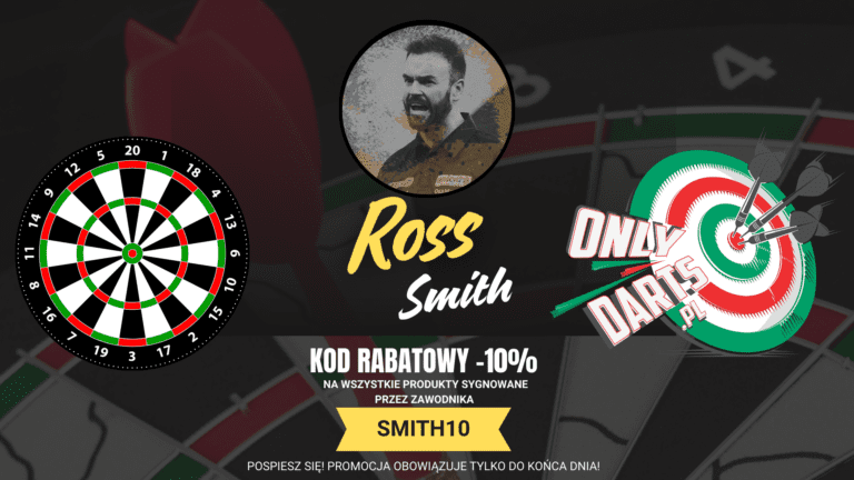 ross smith kod rabatowy onlydarts pl