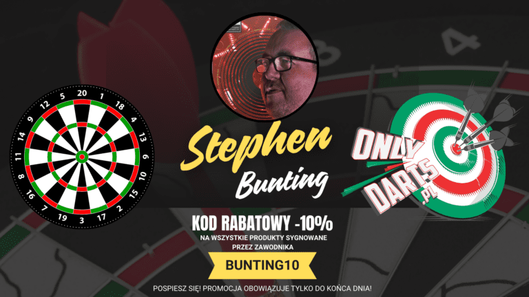stephen bunting kod rabatowy onlydarts pl