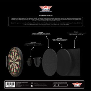 Bulls Dartboard Silencer Verpackung tył