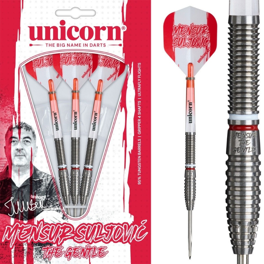 Šipky Unicorn Mensur Suljovic 95%
