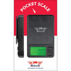 Weight Bulls Darts Pocket Scale packaging przód