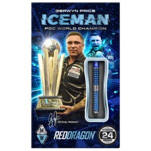 Šípky Red Dragon Gerwyn Price Glacier 24g 2802 balenie