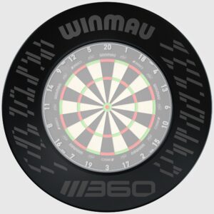 Ring opona ochronna Winmau Blade 360 czarna 4464 z tarczą