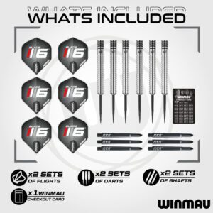set for darts Winmau Blade 6 TC bundle 5352 Darts accessories