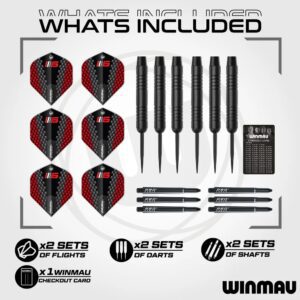 sada na šipky Winmau Blade 6 bundle 5348 příslušenství