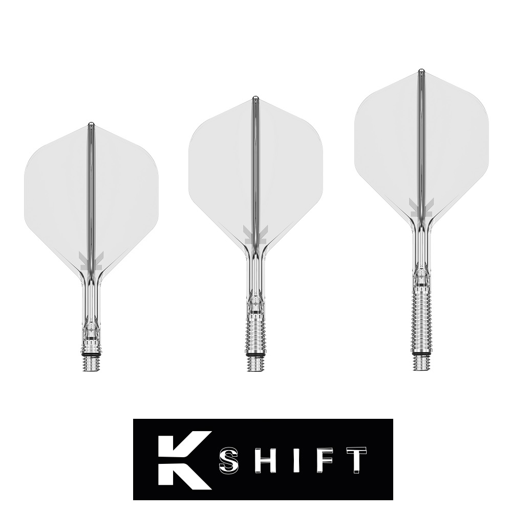 Integrated flights and shafts Target K Shift clear transparent n02