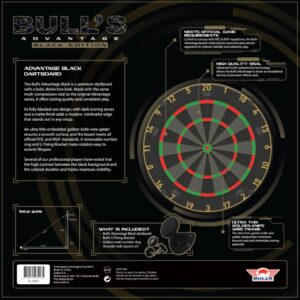 Tarcza Bulls Advantage Black opakowanie tył