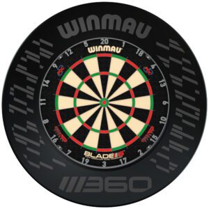 Tarcza Winmau Triple Core Ring opona ochronna Winmau Blade 360 czarna 4464