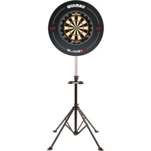 Zestaw do darta Winmau stojak xtreme tarcza Blade 6 ring opona PDC czarna