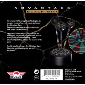 Stojak Bulls Advantage Black Mini Display opakowanie tył