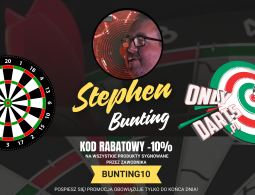 stephen bunting kod rabatowy onlydarts pl